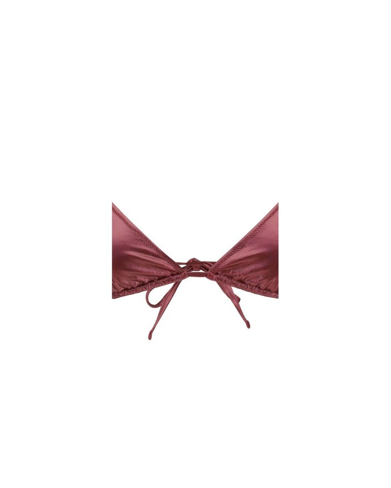 Kristina Ti Bordeaux Polyamide Bikini Glam Steals
