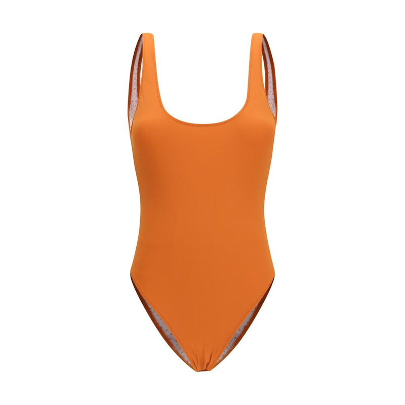 Kristina Ti Orange Polyamide One Piece Swimsuit Glam Steals