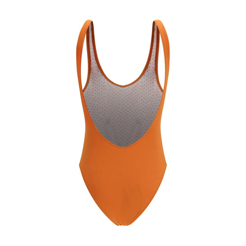 Kristina Ti Orange Polyamide One Piece Swimsuit Glam Steals