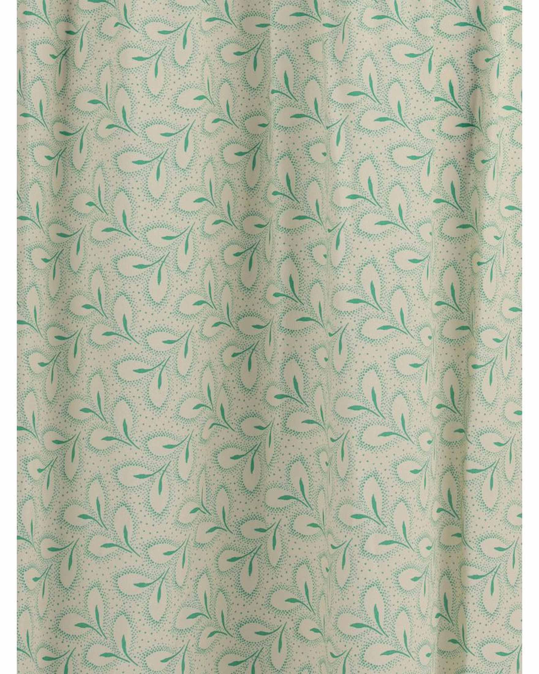 Kristina Ti Silk Long Dress with Foliage Print Glam Steals
