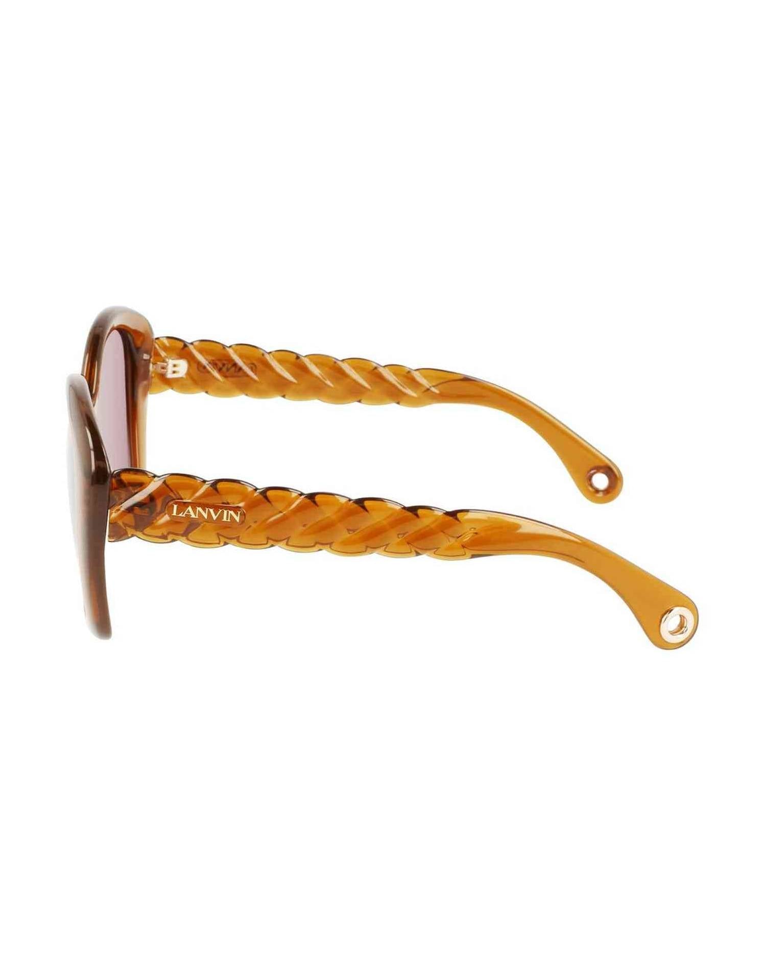 Lanvin Bio Injected Brown Sunglasses Glam Steals