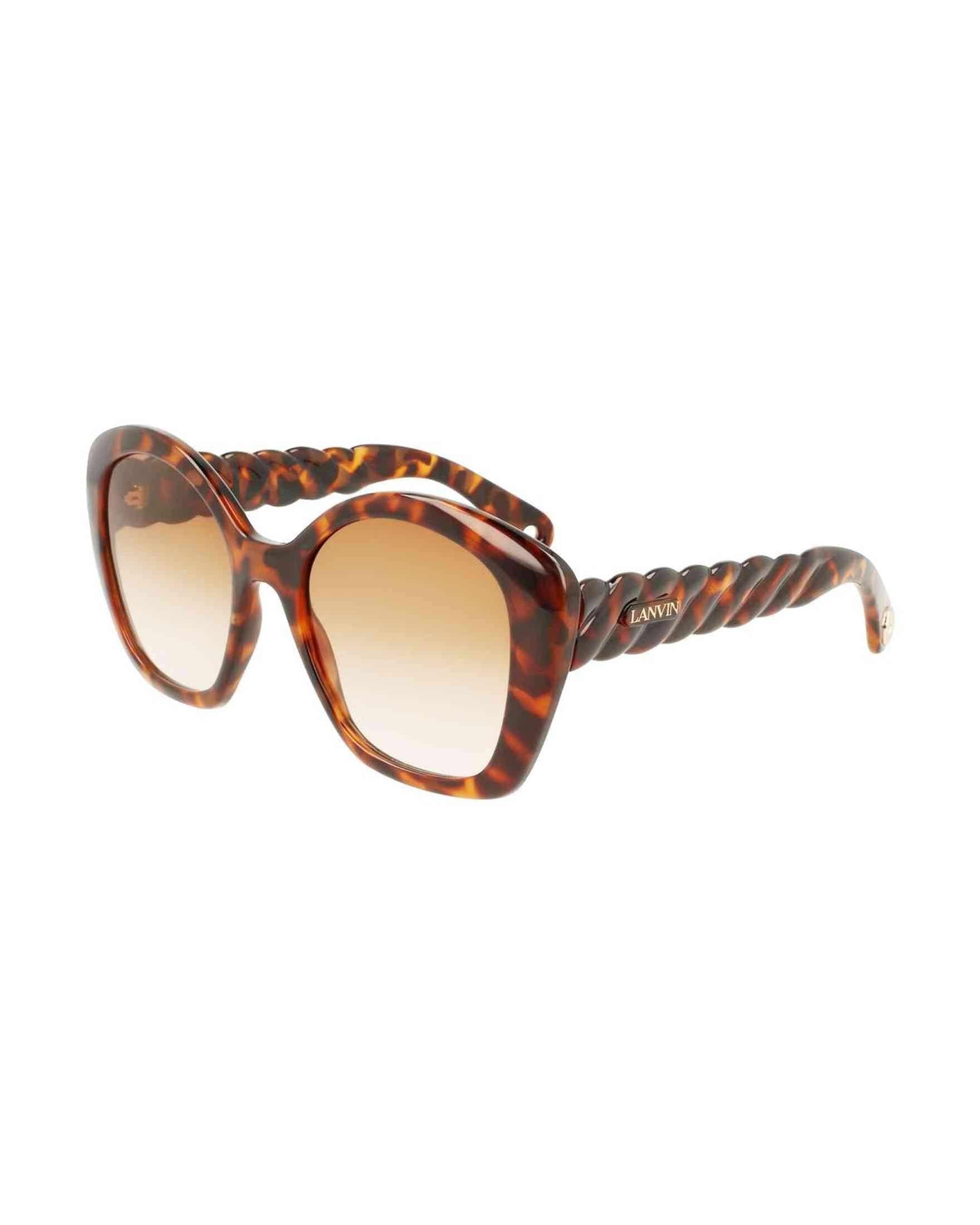 Lanvin Bio Injected Brown Sunglasses Glam Steals