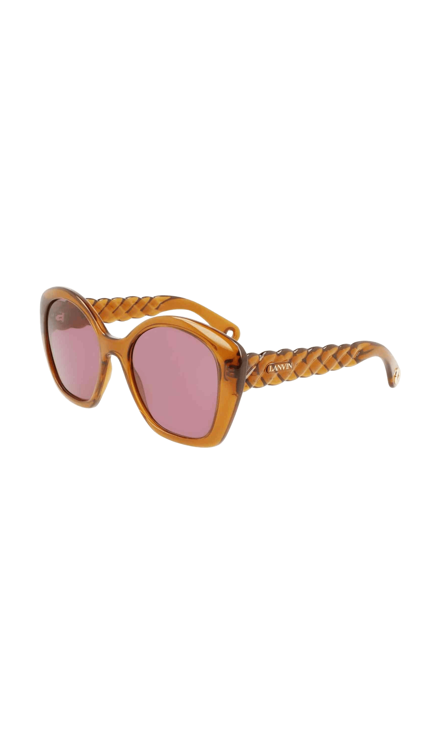 Lanvin Bio Injected Brown Sunglasses Glam Steals