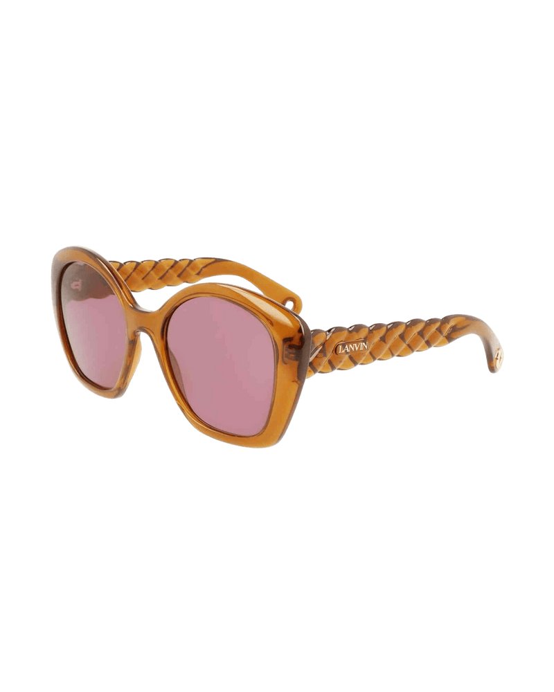 Lanvin Bio Brown Injected Sunglasses Glam Steals