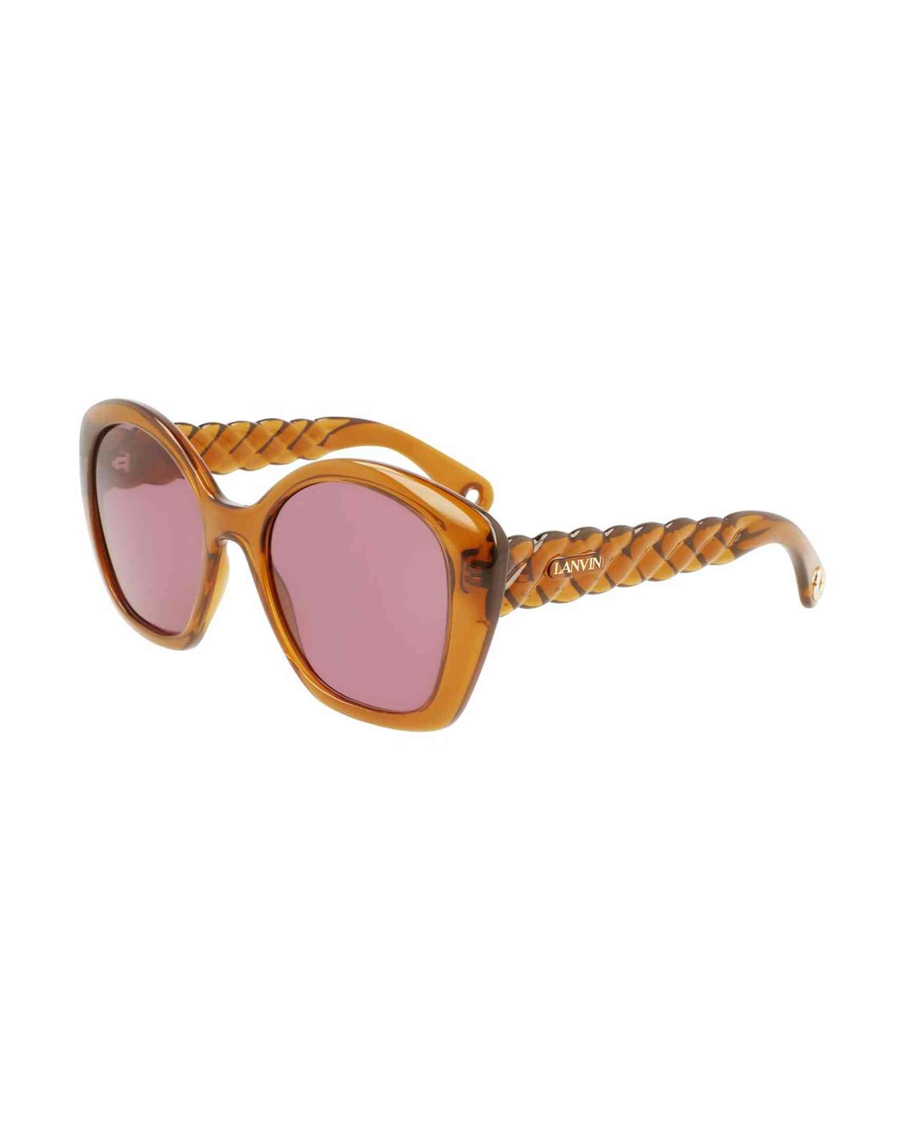 Lanvin Bio Injected Brown Sunglasses Glam Steals