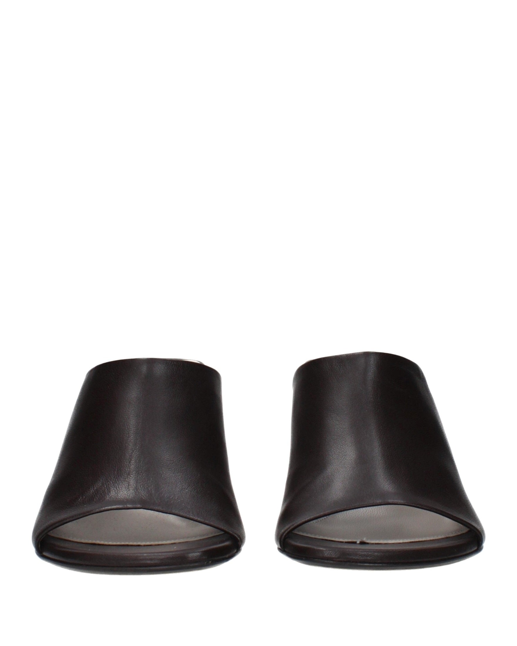 Lanvin Black Leather High Heel Pumps Heels