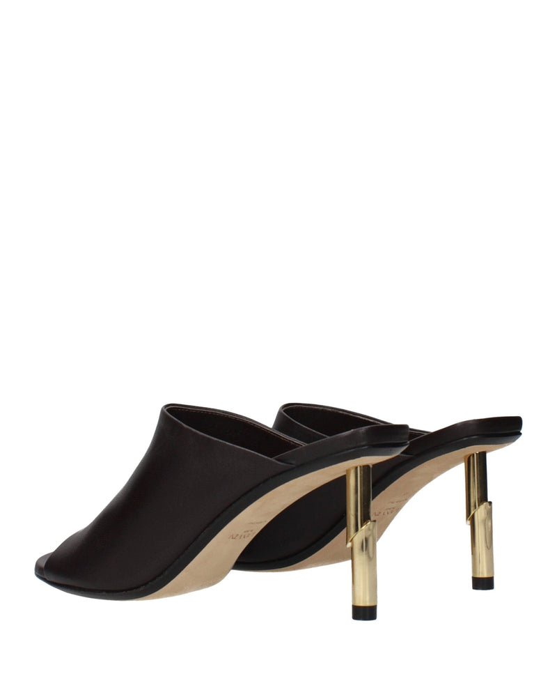 Lanvin Black Leather High Heel Pumps Glam Steals