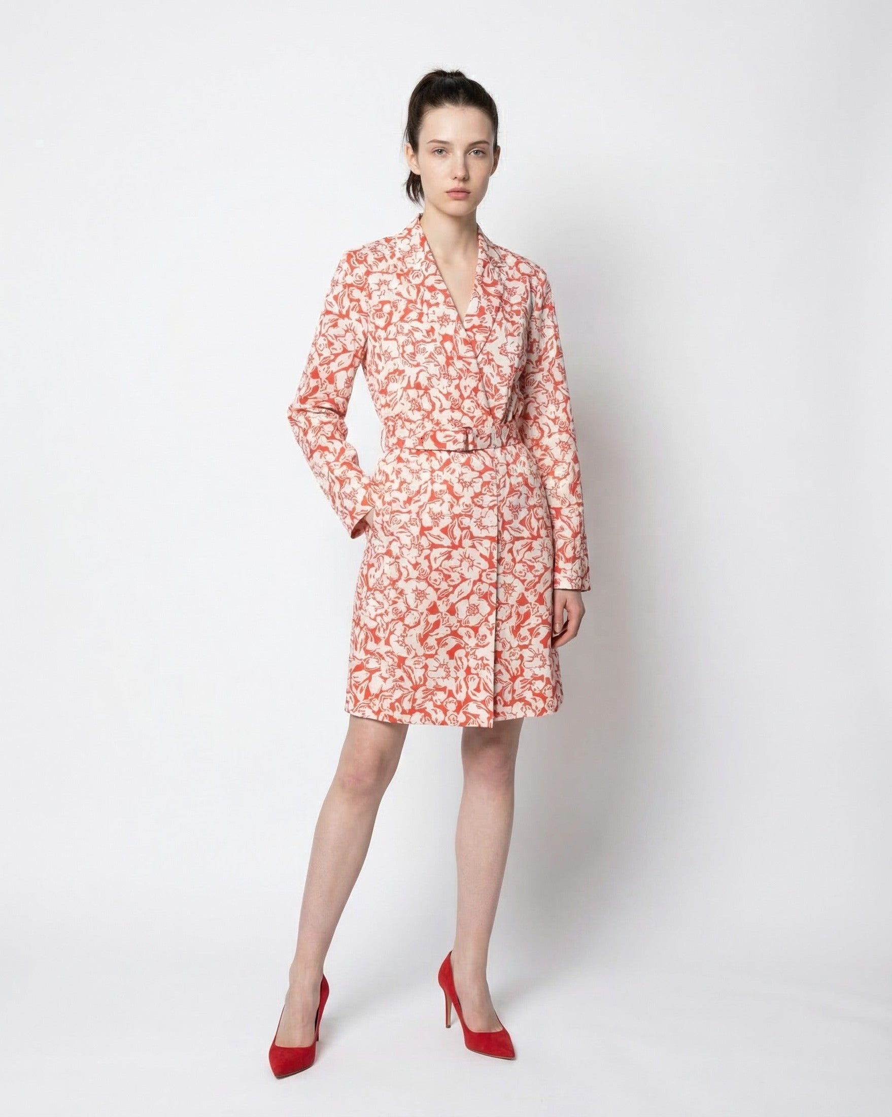 Lanvin Multicolor Silk Casual Dress Glam Steals