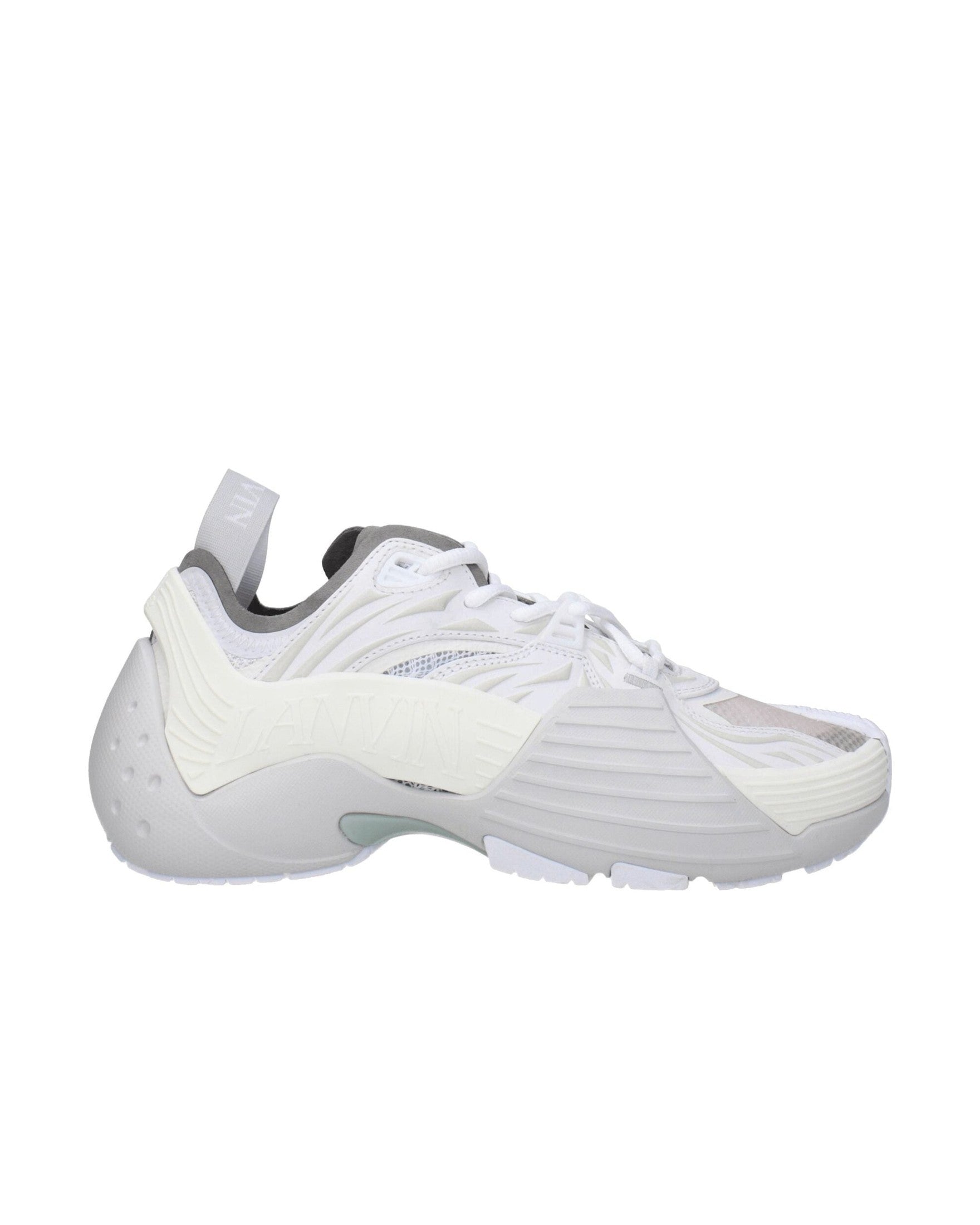 Lanvin White Leather Athletic Sneakers Glam Steals