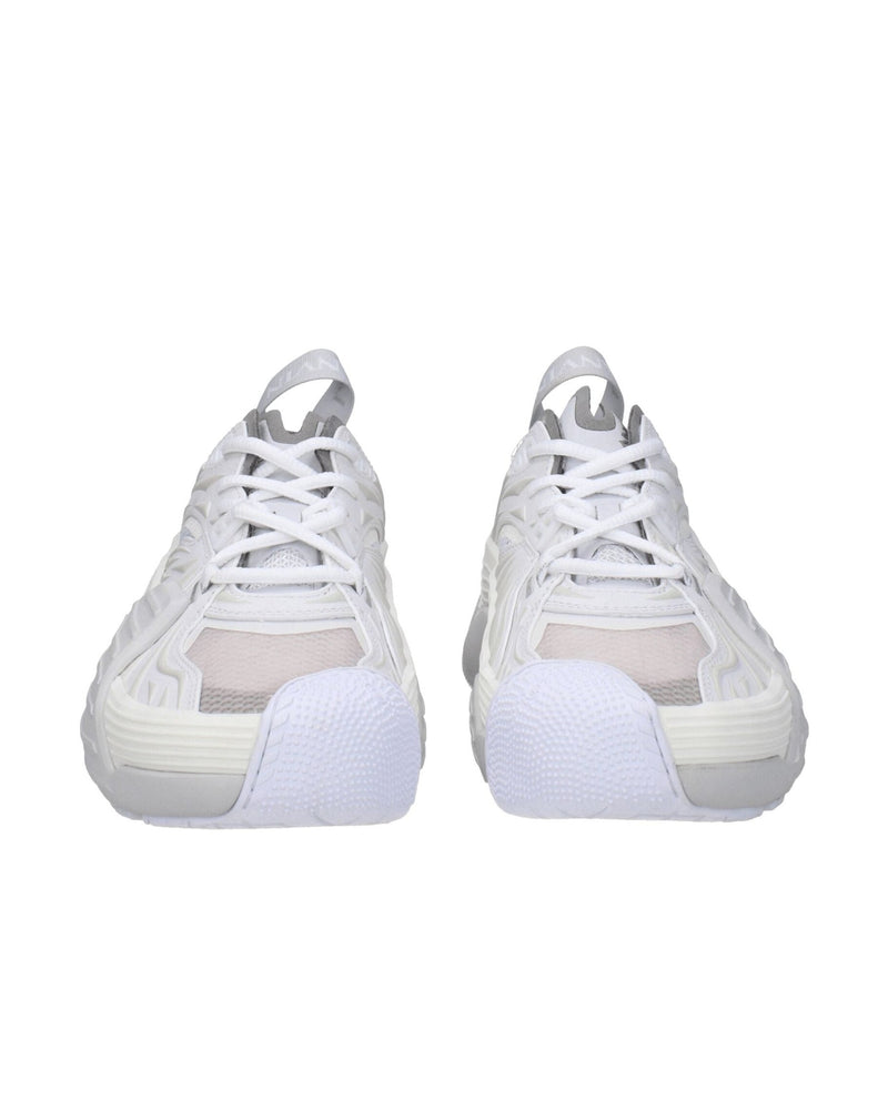 Lanvin White Leather Athletic Sneakers Glam Steals
