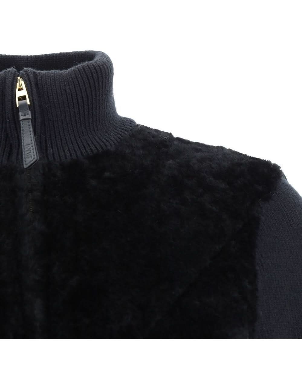 Loewe Black Lamb Fur Coat Glam Steals