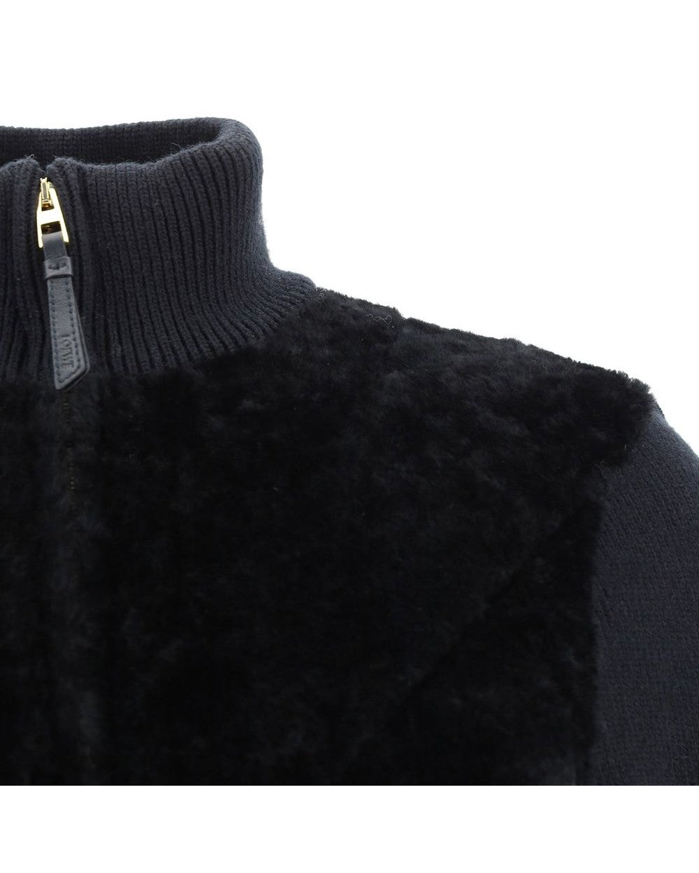 Loewe Black Lamb Fur Jacket Glam Steals