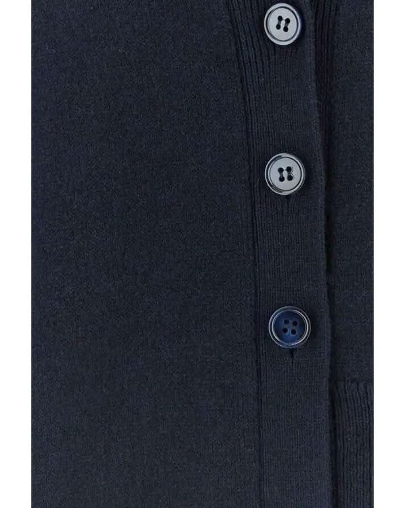 Loewe Blue Cashmere Cardigan 