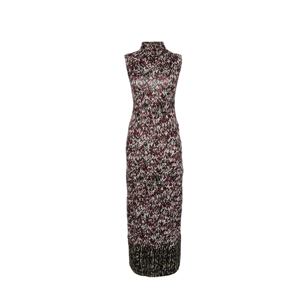 Loewe Knit Print Long Dress Glam Steals