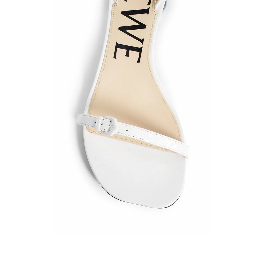 Loewe Leather Petal Brush Sandals Glam Steals