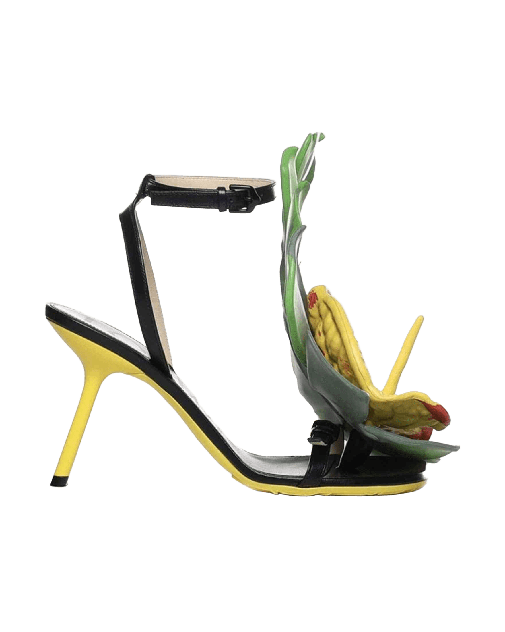 Loewe Leather Petal Monstera Sandals Glam Steals