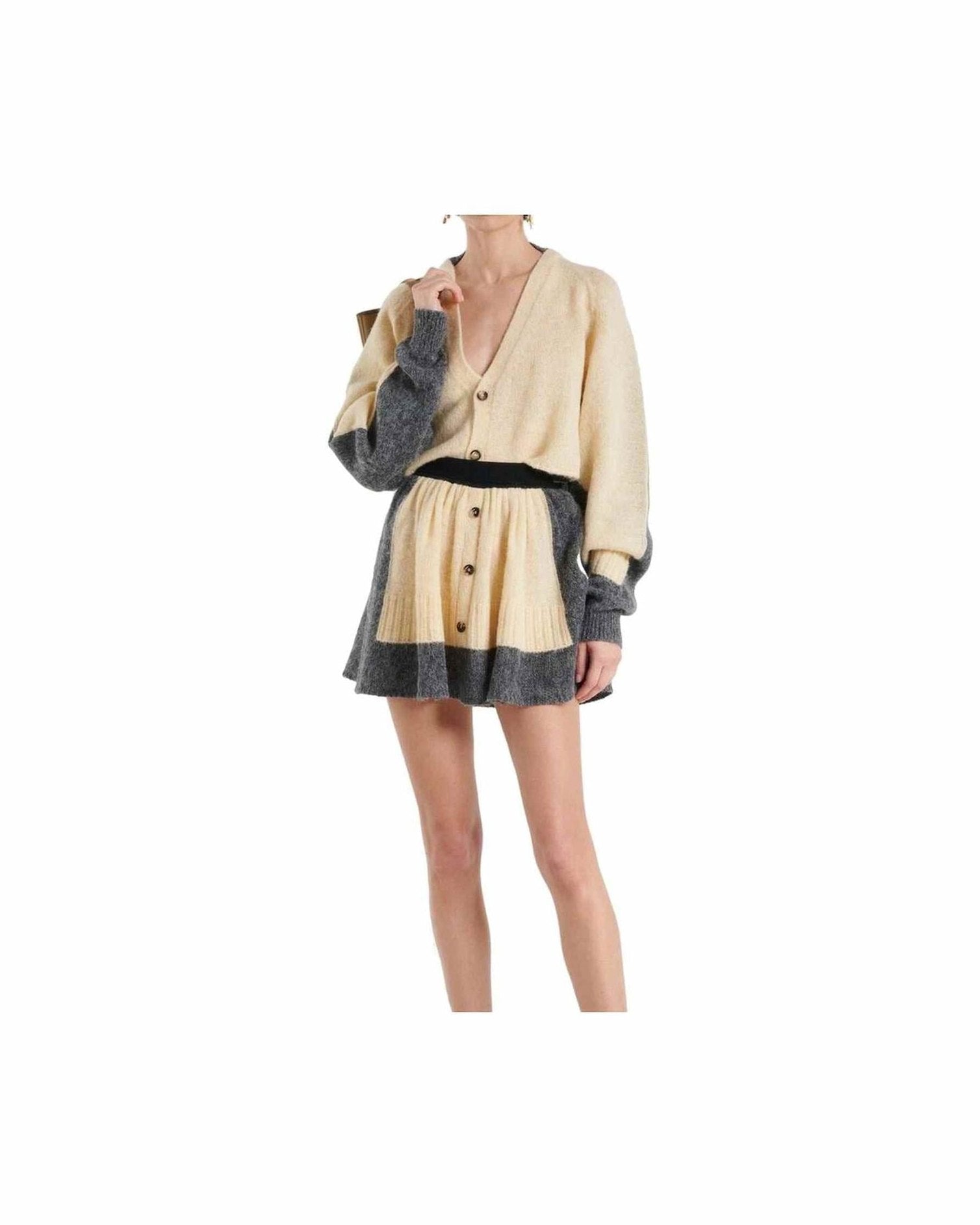 Loewe Wool Cropped Cardigan Glam Steals