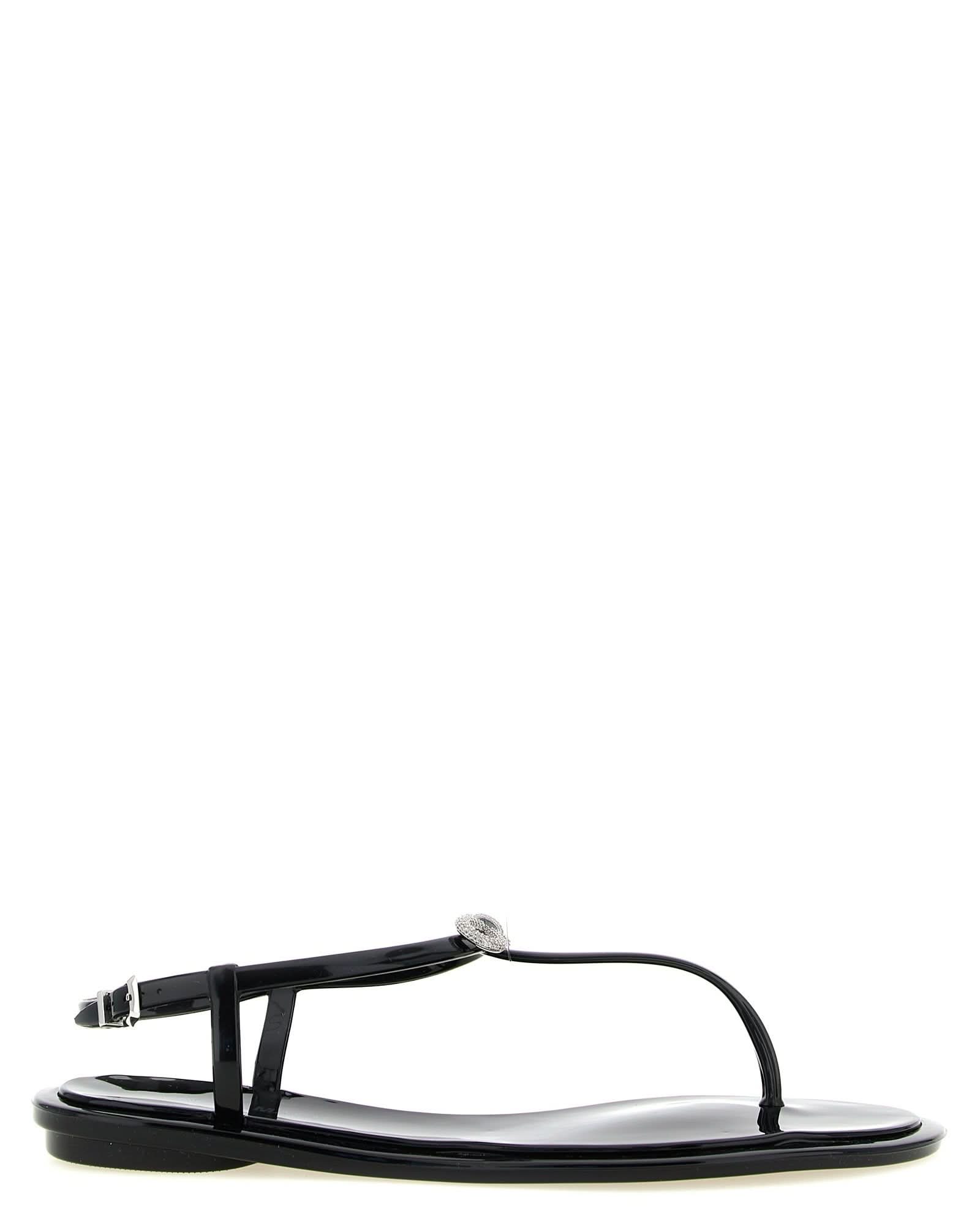 Mach & Mach Double Bow Sandals Glam Steals