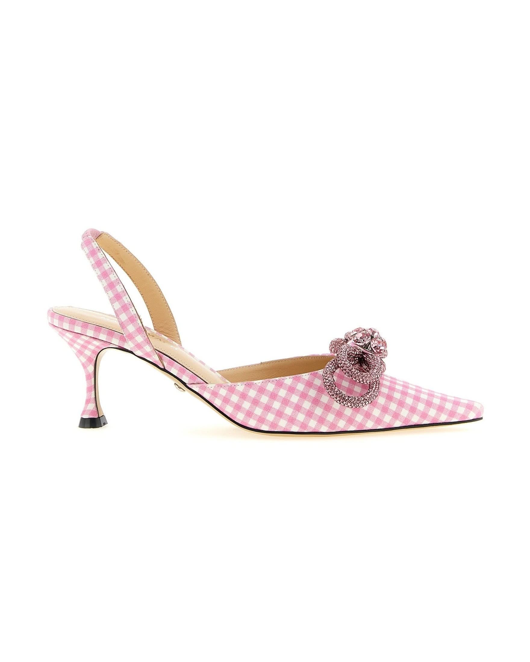 Mach & Mach Double Bow Slingback Glam Steals