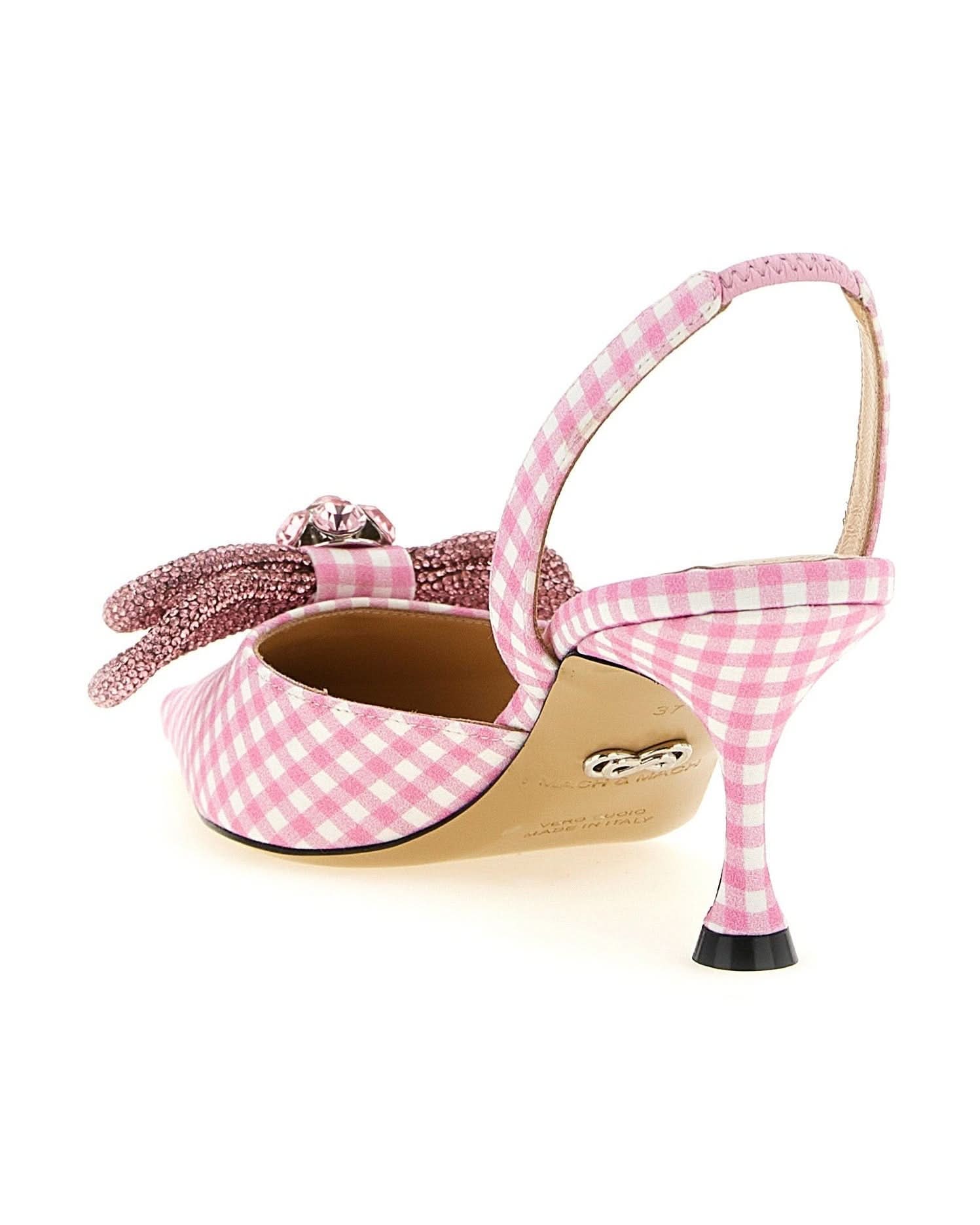 Mach & Mach Double Bow Slingback Glam Steals