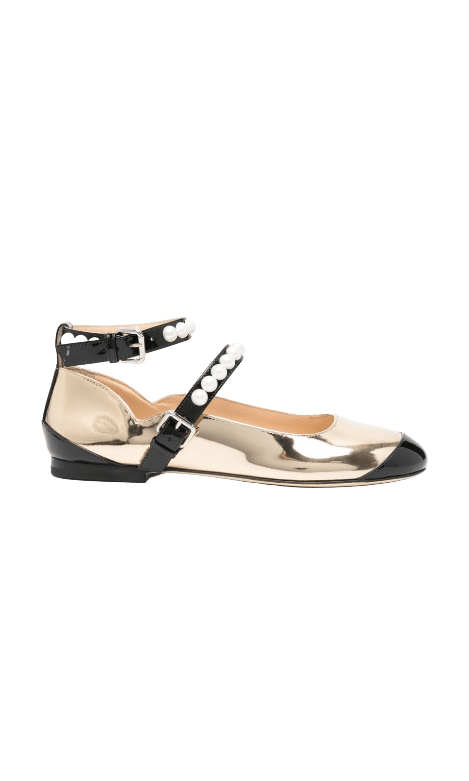 Mach & Mach Flat Shoes Golden Glam Steals