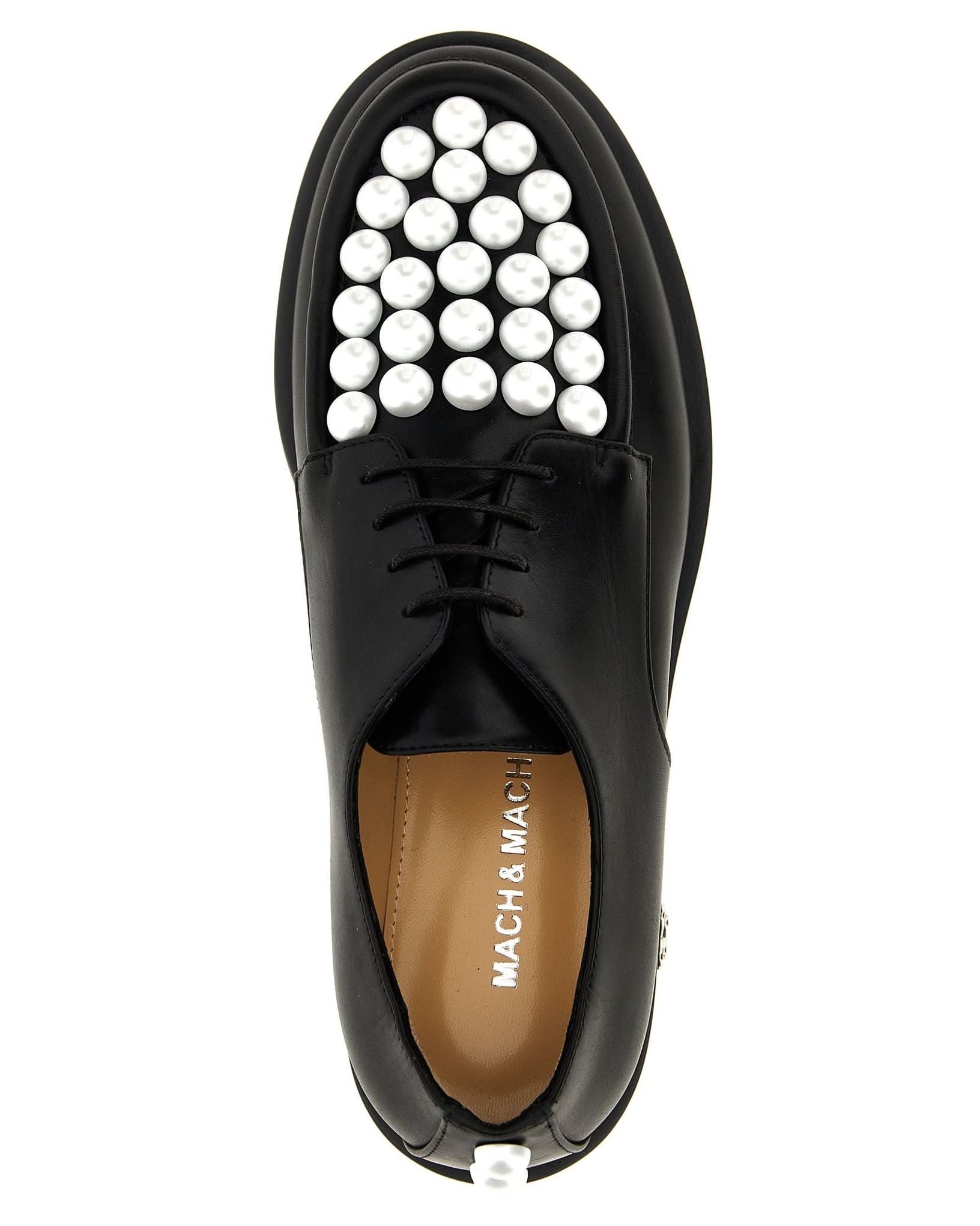 Mach & Mach Lace Sirene Up Shoes Glam Steals