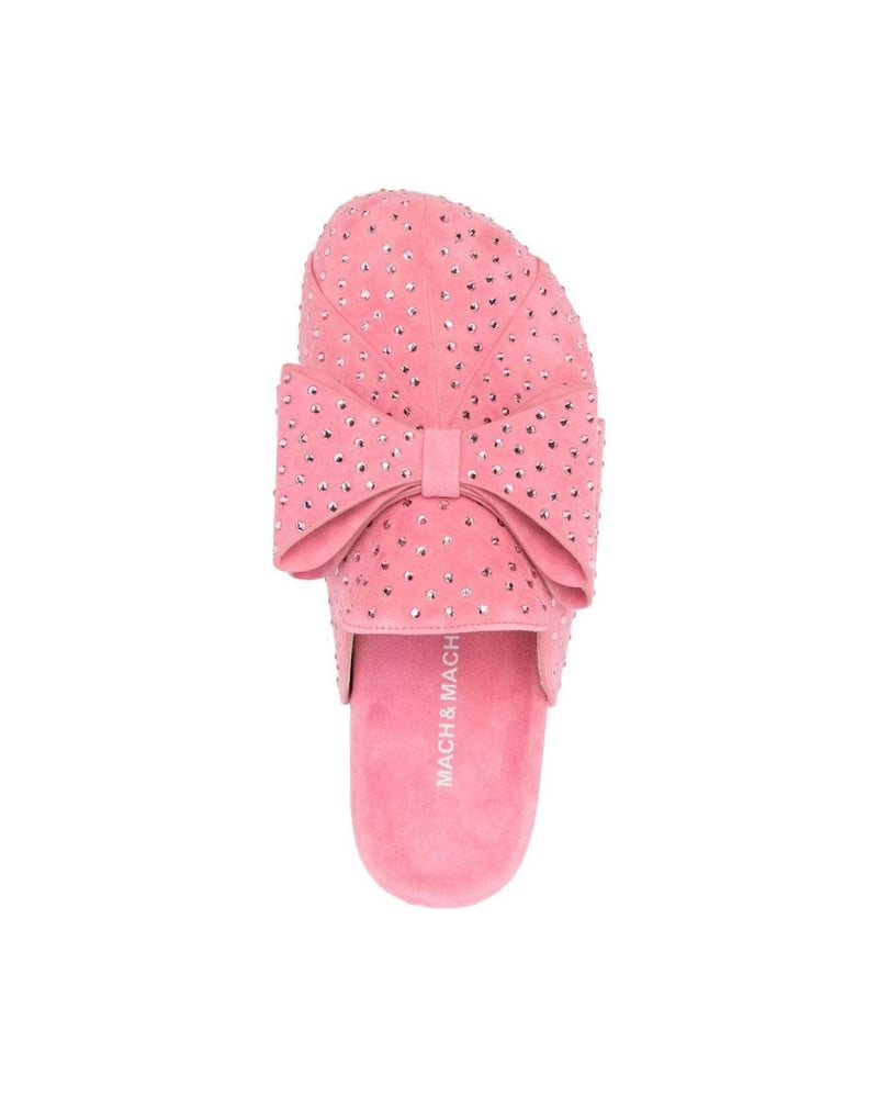 Mach & Mach Pink Sandals Glam Steals
