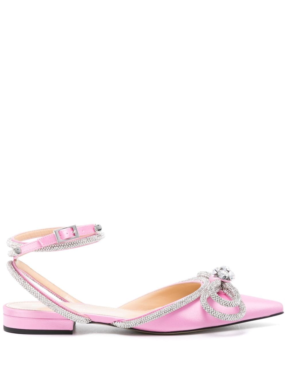 Mach & Mach Pre Pink Flat Shoes Glam Steals