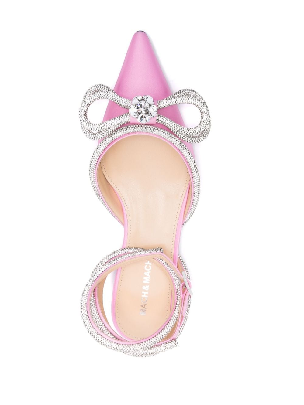 Mach & Mach Pre Pink Flat Shoes Glam Steals
