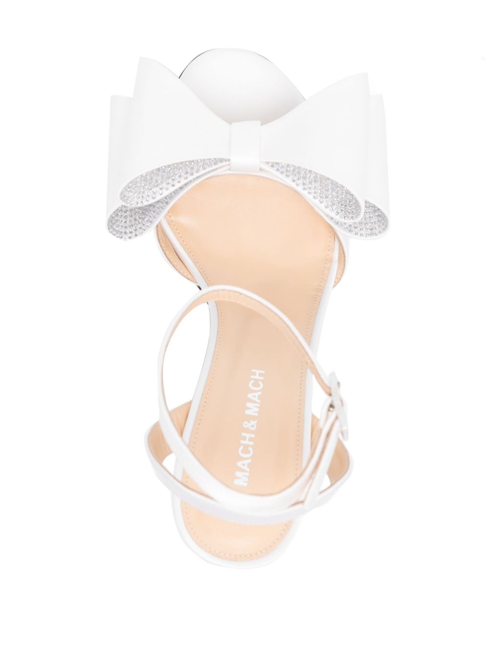 Mach & Mach Pre White Heel Glam Steals