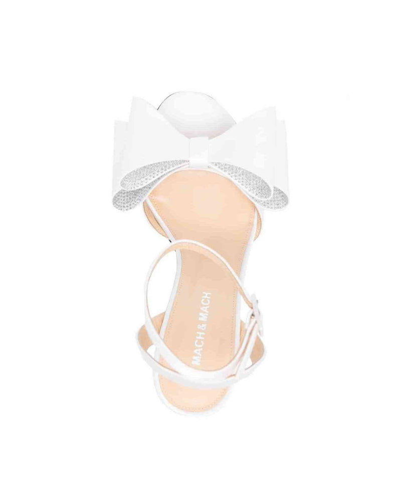 Mach & Mach Pre White Heel Glam Steals