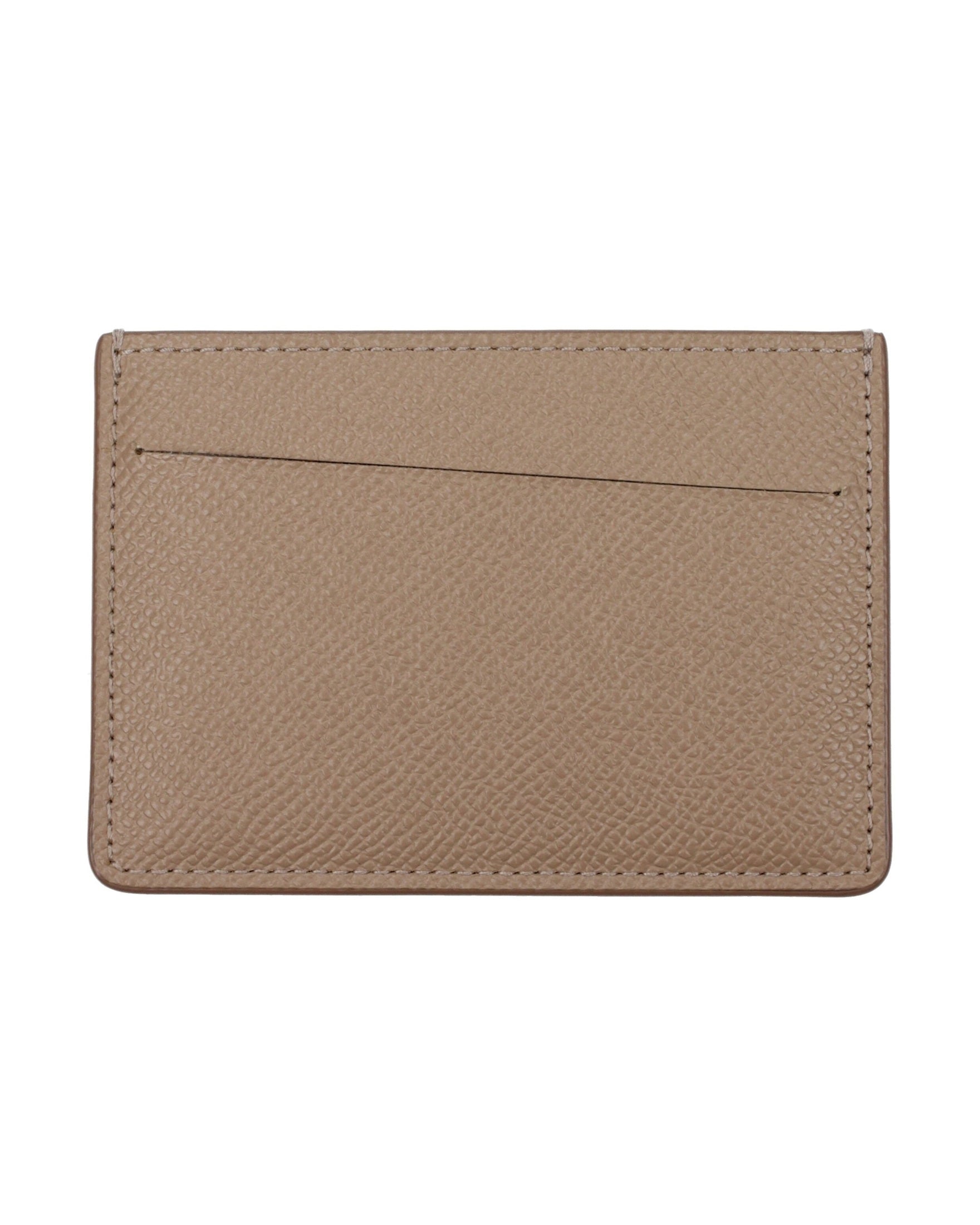 Maison Margiela Beige Leather Cardholder Glam Steals