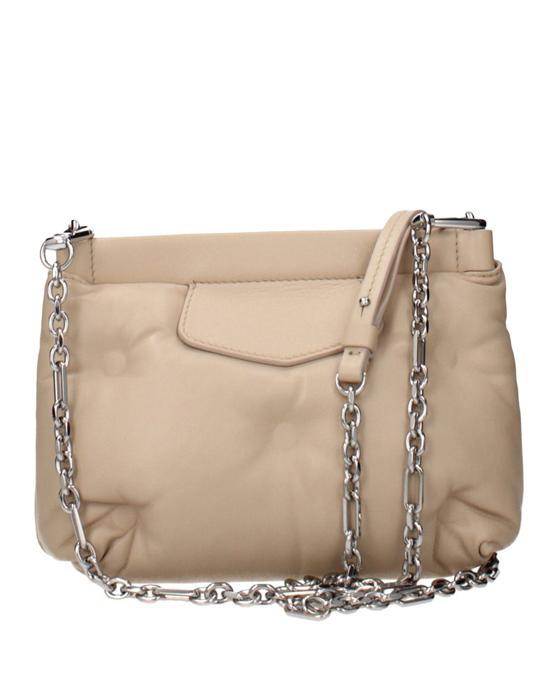 Maison Margiela Beige Leather Crossbody Bag Glam Steals