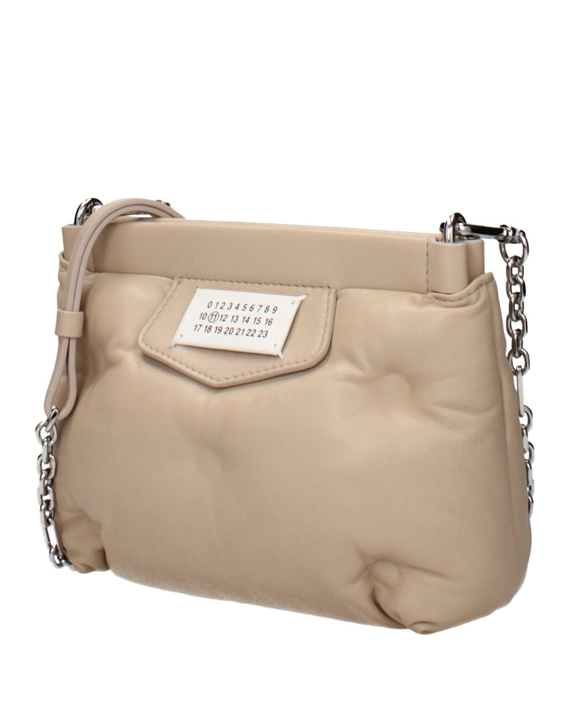 Maison Margiela Beige Leather Crossbody Bag Glam Steals