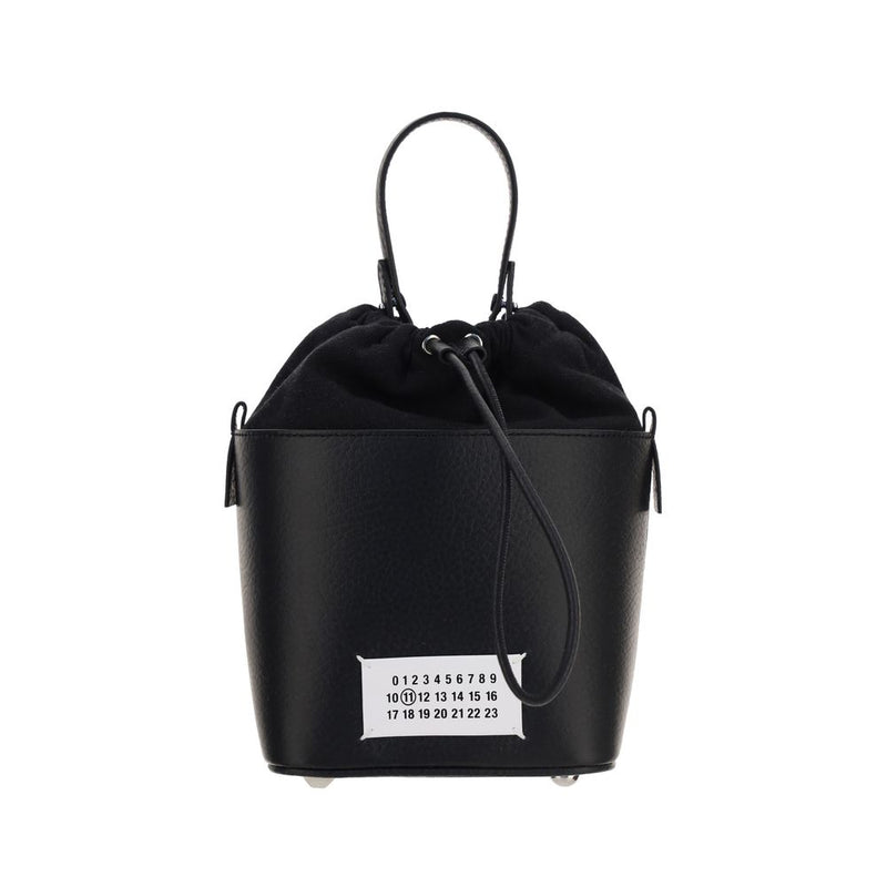 Maison Margiela Black Calf Leather Bos Taurus Bag 
