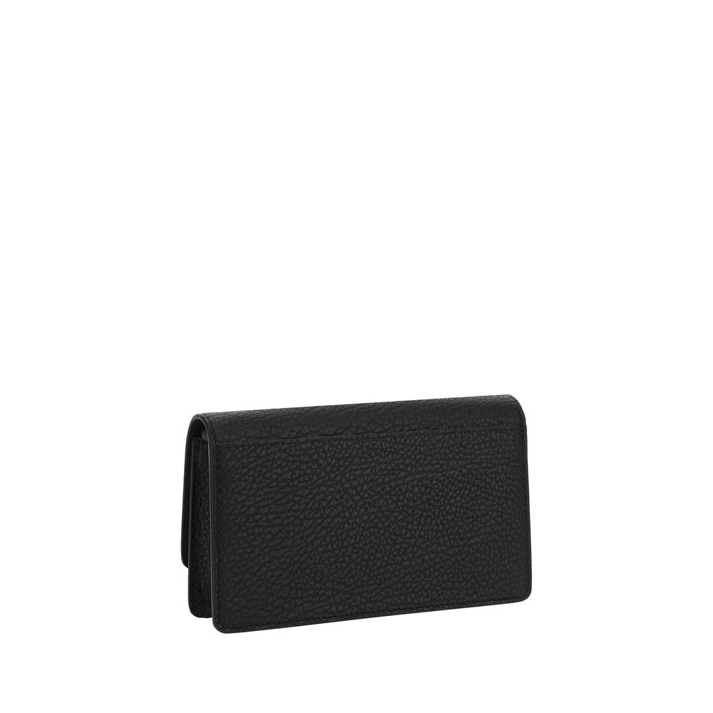 Maison Margiela Black Calf Leather Bos Taurus Wallet Glam Steals