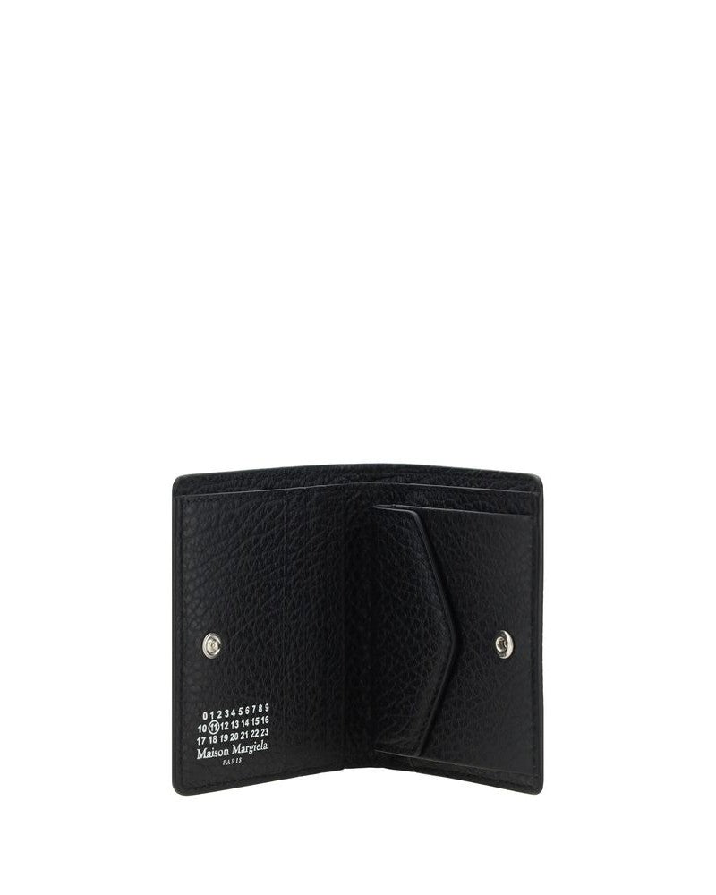 Maison Margiela Black Calf Leather Bos Taurus Wallet 