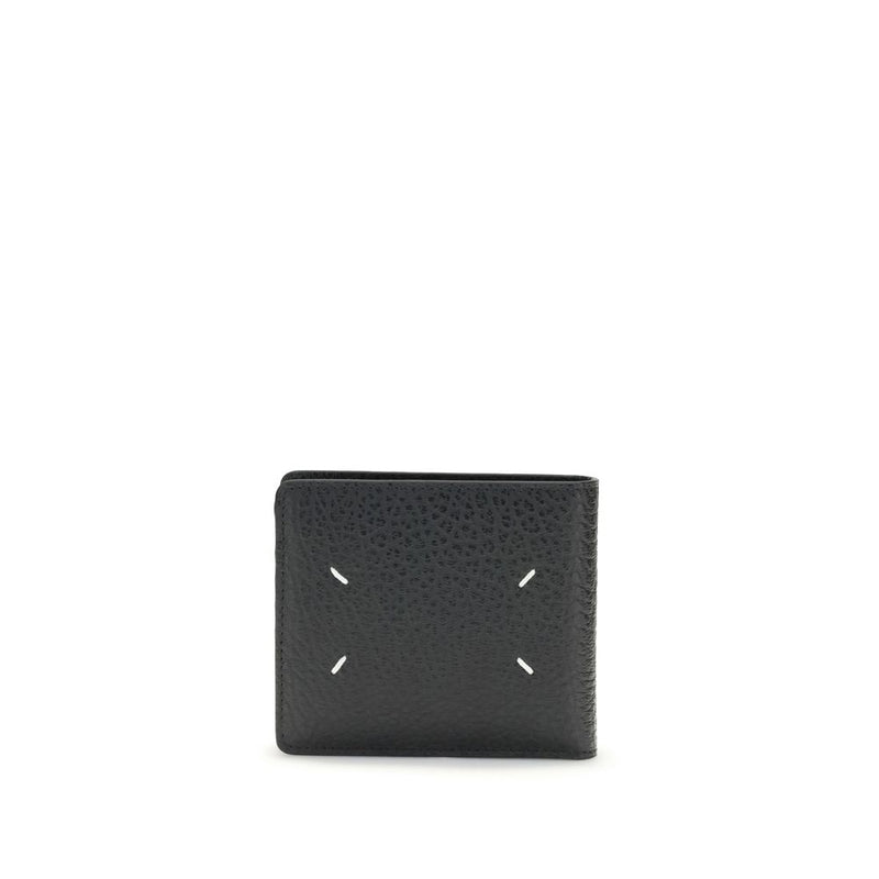 Maison Margiela Black Calf Leather Bos Taurus Wallet 