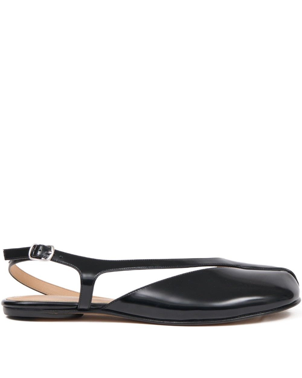 Maison Margiela Black Flat Shoes Glam Steals