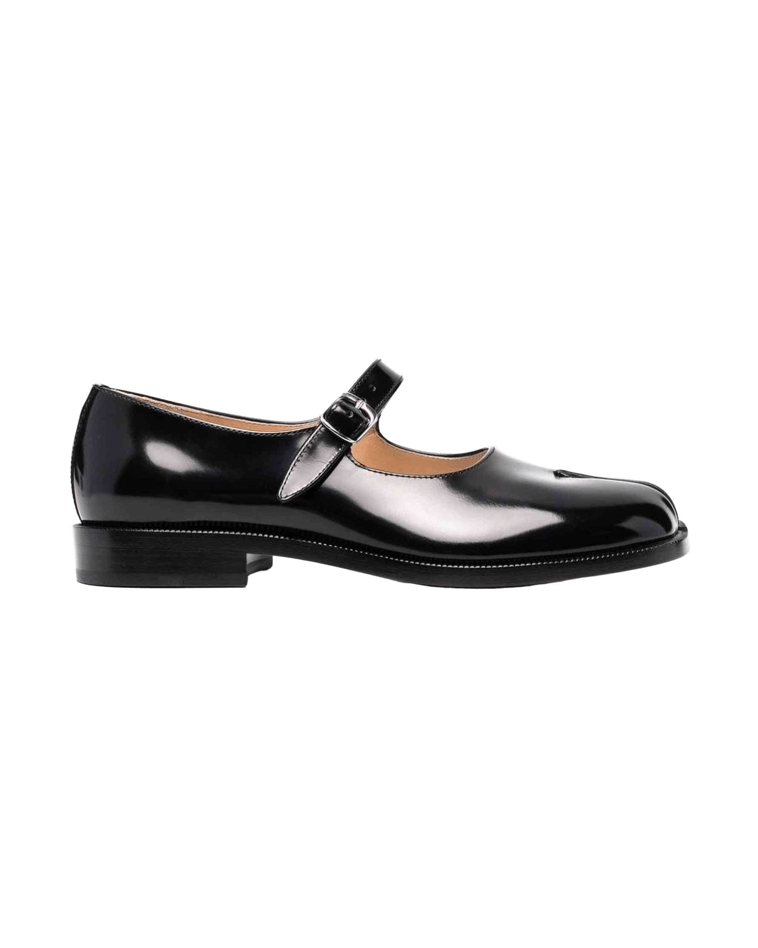 Maison Margiela Black Flat Shoes Glam Steals
