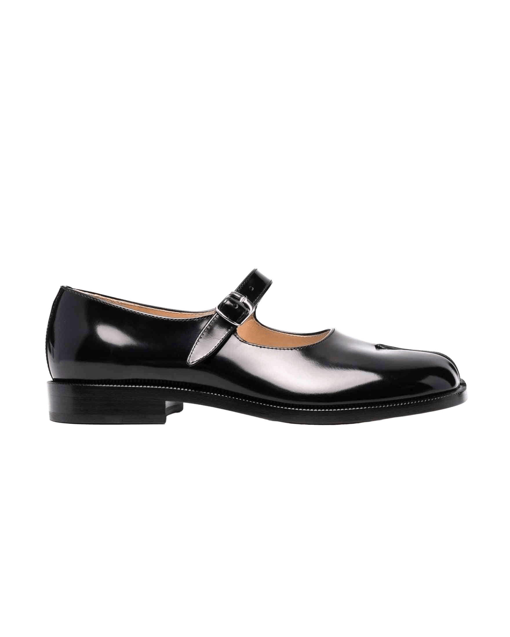 Maison Margiela Black Flat Shoes Glam Steals