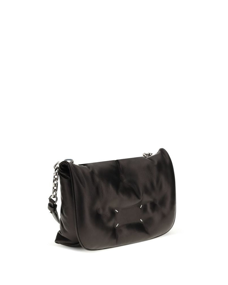 Maison Margiela Black Lamb Ovis Aries Shoulder Bag 