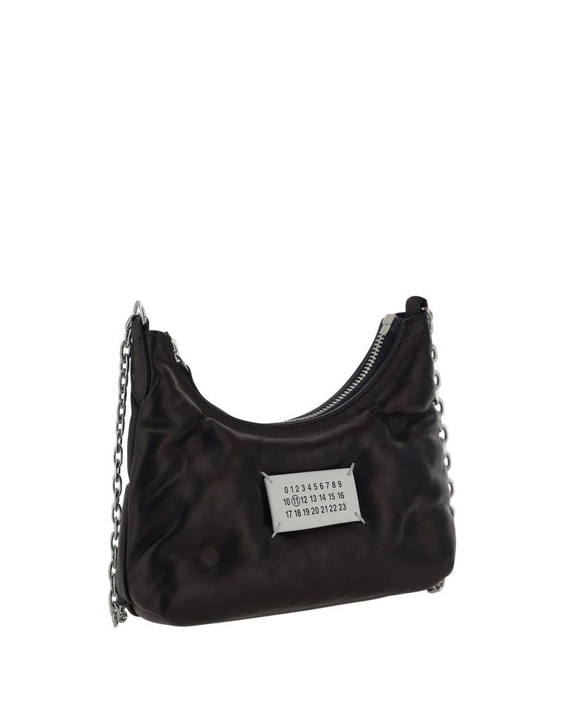 Maison Margiela Black Lamb Ovis Aries Shoulder Bag 