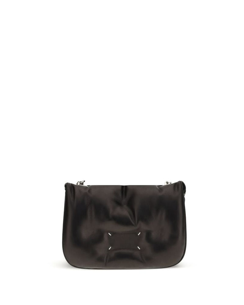 Maison Margiela Black Lamb Ovis Aries Shoulder Bag 