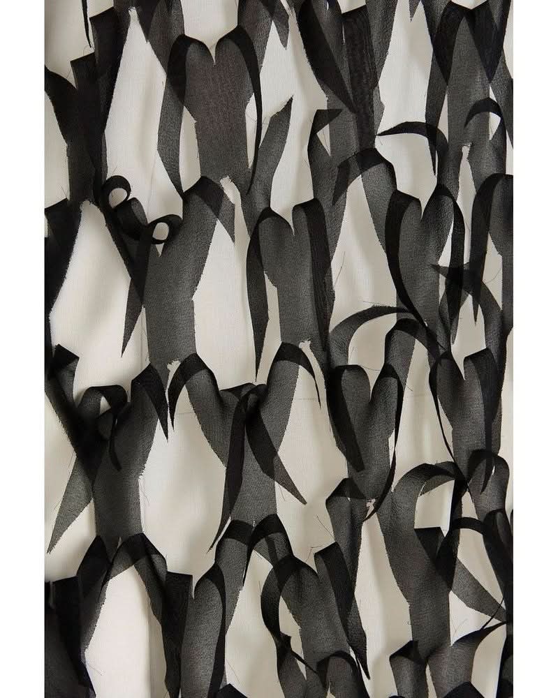 Maison Margiela Black Silk Casual Dress Glam Steals