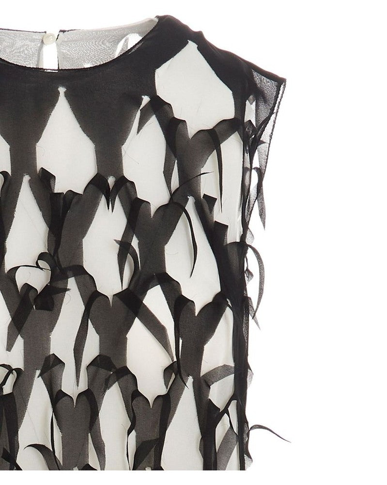 Maison Margiela Black Silk Casual Dress Glam Steals