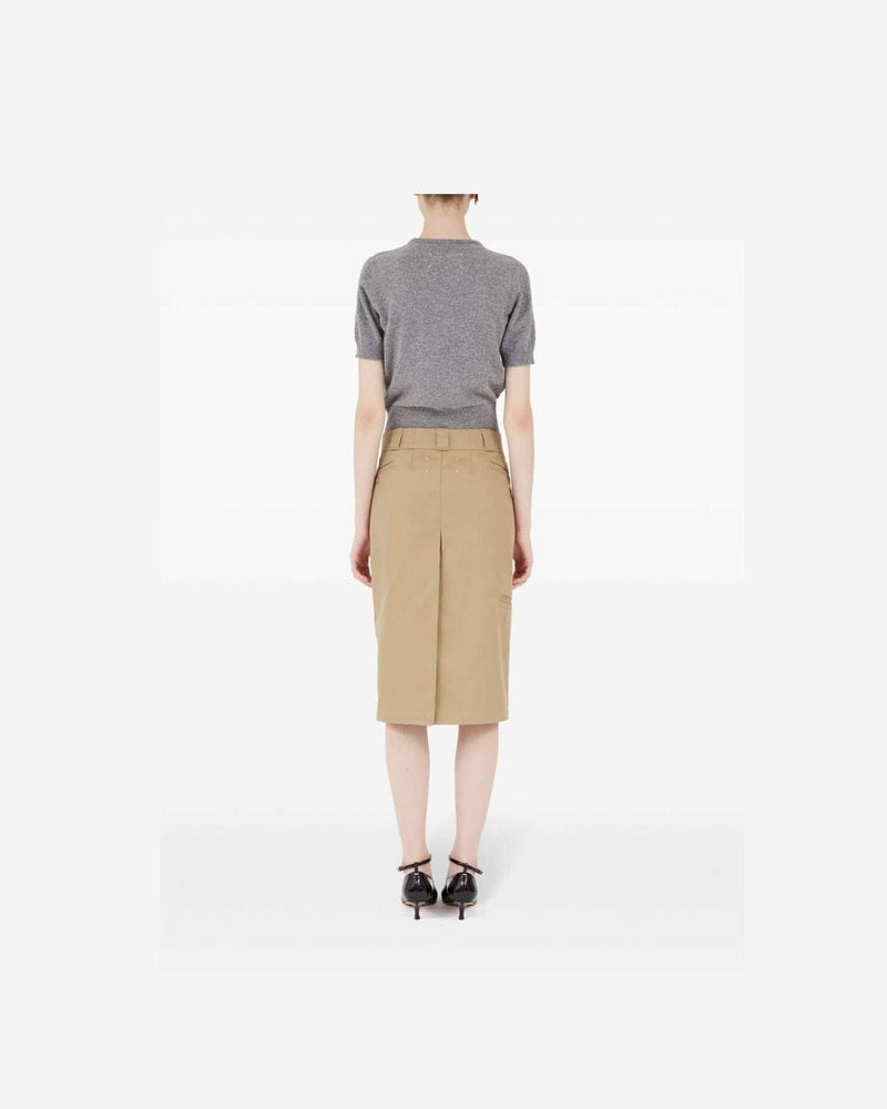 Maison Margiela Camel Skirt Glam Steals