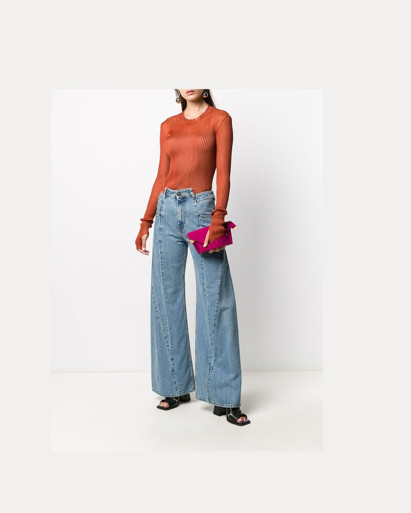Maison Margiela Clear Blue Jeans Glam Steals