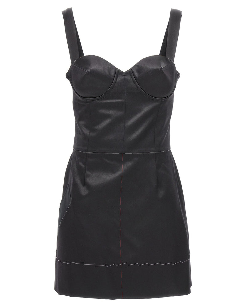 Maison Margiela Contrast Stitching Corset Dress Glam Steals