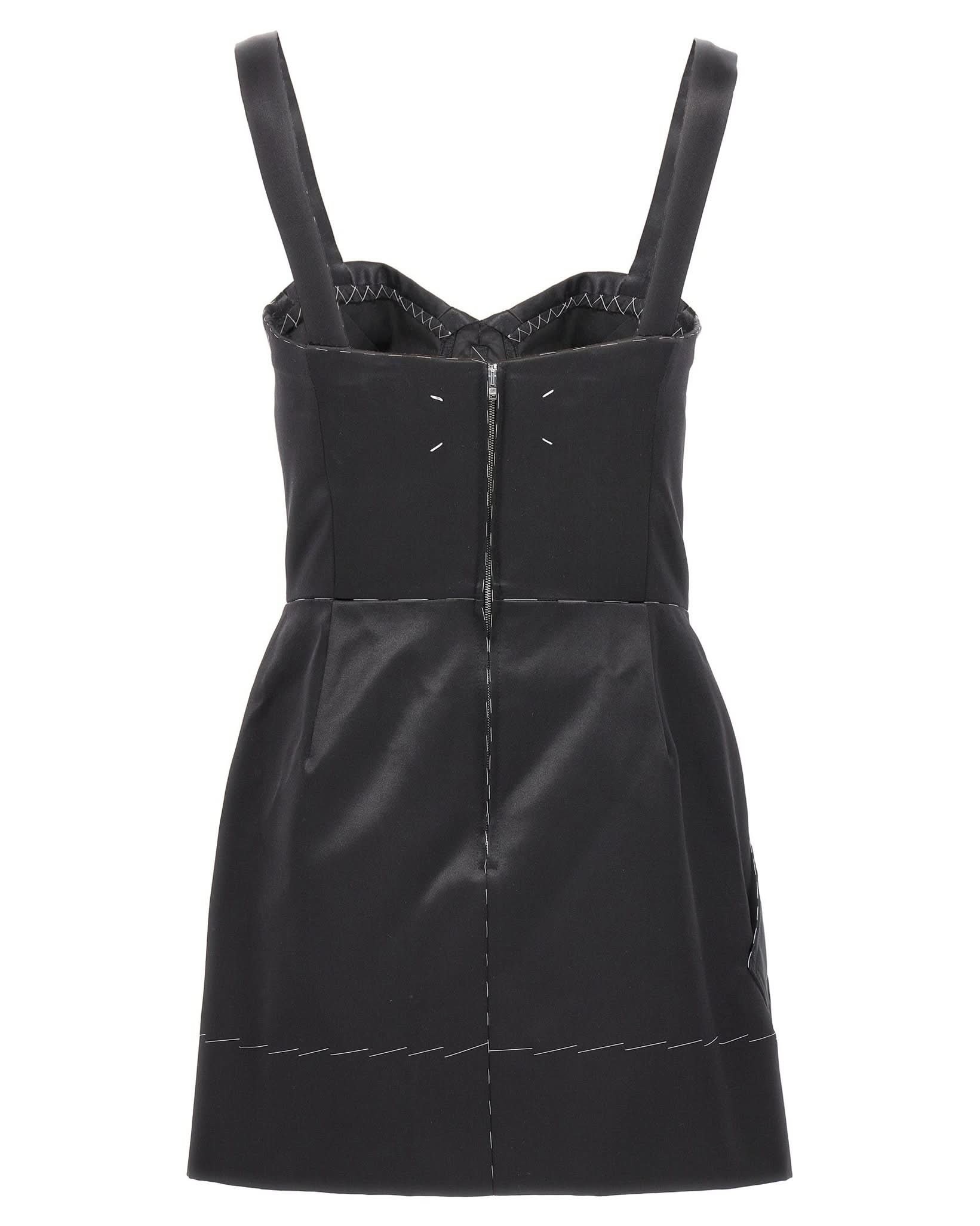 Maison Margiela Contrast Stitching Corset Dress Glam Steals